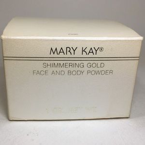 Mary Kay Shimmering Gold loose powder Vtg